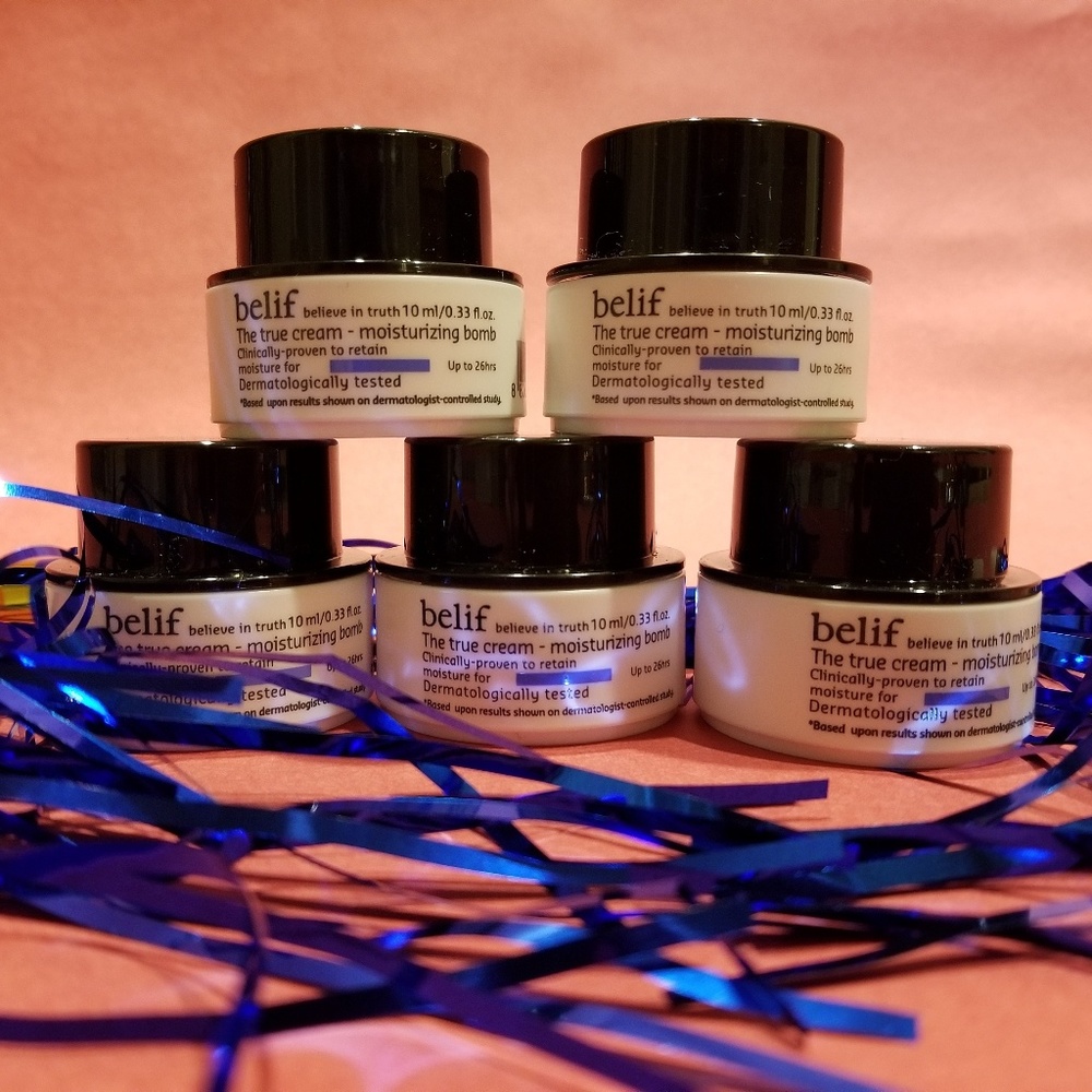 NEW! BELIF True Moisturizing BOMBS! 5x minis!